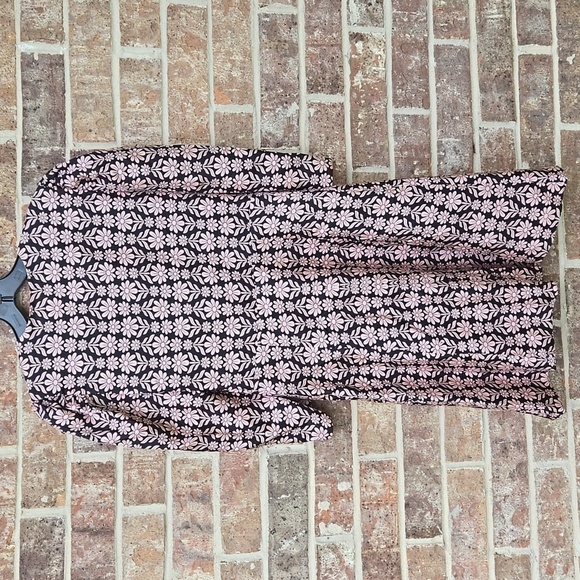 Sandro floral-print v-neck dress Size S - Picture 10 of 10